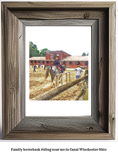 family horseback riding near me in Canal Winchester, Ohio